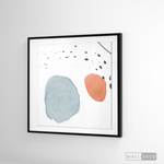 Cargar imagen en el visor de la galería, Cuadro Abstracto Nórdico Pastel Uno