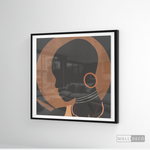 Cargar imagen en el visor de la galería, Cuadro Mujer Nairobi