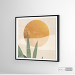 Cargar imagen en el visor de la galería, Cuadro Atardecer Tropical