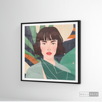 Cargar imagen en el visor de la galería, Cuadro Mujer Martina