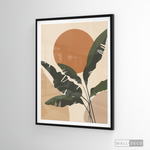 Cargar imagen en el visor de la galería, Cuadro Atardecer Palma Viajera