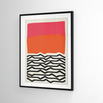 Cargar imagen en el visor de la galería, Cuadro Abstracto Rojo