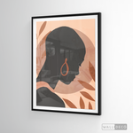 Cargar imagen en el visor de la galería, Cuadro Mujer África