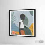 Cargar imagen en el visor de la galería, Cuadro Mujer Kenia