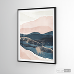 Cargar imagen en el visor de la galería, Cuadro Fragmentos Montañas (A)