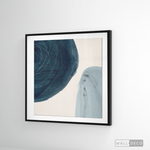 Cargar imagen en el visor de la galería, Cuadro Abstracto Serenidad en Azul