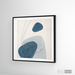 Cargar imagen en el visor de la galería, Cuadro Abstracto Calma en Azul