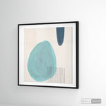 Cargar imagen en el visor de la galería, Cuadro Abstracto Reposo en Azul