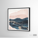 Cargar imagen en el visor de la galería, Cuadro Fragmentos Montañas (A)