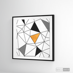 Cargar imagen en el visor de la galería, Cuadro Abstracto Prisma Pirámide