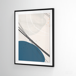 Cargar imagen en el visor de la galería, Cuadro Abstracto Nórdico Óvalos Tres