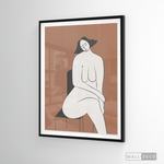 Cargar imagen en el visor de la galería, Cuadro Minimalista Figura Humana Dos