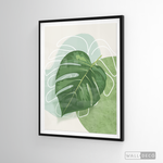 Cargar imagen en el visor de la galería, Cuadro Botánico Monstera Tropical