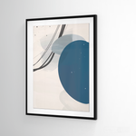 Cargar imagen en el visor de la galería, Cuadro Abstracto Nórdico Óvalos Dos