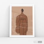 Cargar imagen en el visor de la galería, Cuadro Minimalista Figura Humana Tres