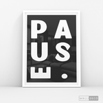Cargar imagen en el visor de la galería, Cuadro Minimalista Pause