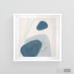 Cargar imagen en el visor de la galería, Cuadro Abstracto Calma en Azul