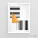 Cargar imagen en el visor de la galería, Cuadro Abstracto Prisma Code