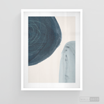 Cargar imagen en el visor de la galería, Cuadro Abstracto Serenidad en Azul