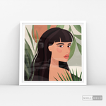 Cargar imagen en el visor de la galería, Cuadro Mujer Leticia