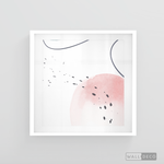 Cargar imagen en el visor de la galería, Cuadro Abstracto Nórdico Pastel tres