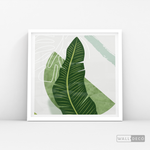 Cargar imagen en el visor de la galería, Cuadro Botánico Palma Viajera