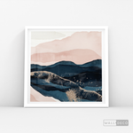 Cargar imagen en el visor de la galería, Cuadro Fragmentos Montañas (A)