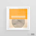 Cargar imagen en el visor de la galería, Cuadro Abstracto Minimal Sunset Yellow