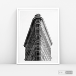Cargar imagen en el visor de la galería, Cuadro New York Flatiron Vertical