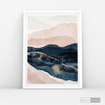 Cargar imagen en el visor de la galería, Cuadro Fragmentos Montañas (A)