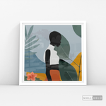 Cargar imagen en el visor de la galería, Cuadro Mujer Kenia