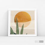 Cargar imagen en el visor de la galería, Cuadro Atardecer Tropical