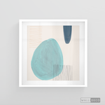 Cargar imagen en el visor de la galería, Cuadro Abstracto Reposo en Azul