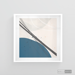 Cargar imagen en el visor de la galería, Cuadro Abstracto Nórdico Óvalos Tres