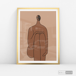 Cargar imagen en el visor de la galería, Cuadro Minimalista Figura Humana Tres