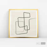 Cargar imagen en el visor de la galería, Cuadro Minimalista Knot