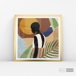 Cargar imagen en el visor de la galería, Cuadro Mujer Luanda