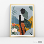 Cargar imagen en el visor de la galería, Cuadro Mujer Kenia