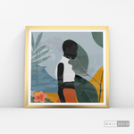 Cargar imagen en el visor de la galería, Cuadro Mujer Kenia