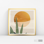 Cargar imagen en el visor de la galería, Cuadro Atardecer Tropical