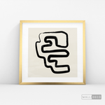 Cargar imagen en el visor de la galería, Cuadro Minimalista Line Art