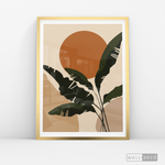 Cargar imagen en el visor de la galería, Cuadro Atardecer Palma Viajera