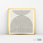 Cargar imagen en el visor de la galería, Cuadro Minimalista Line Art Infinito