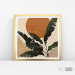 Cargar imagen en el visor de la galería, Cuadro Atardecer Palma Viajera