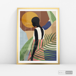 Cargar imagen en el visor de la galería, Cuadro Mujer Luanda