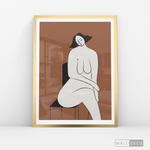 Cargar imagen en el visor de la galería, Cuadro Minimalista Figura Humana Dos