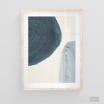 Cargar imagen en el visor de la galería, Cuadro Abstracto Serenidad en Azul