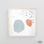 Cargar imagen en el visor de la galería, Cuadro Abstracto Nórdico Pastel Uno