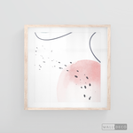 Cargar imagen en el visor de la galería, Cuadro Abstracto Nórdico Pastel tres