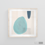 Cargar imagen en el visor de la galería, Cuadro Abstracto Reposo en Azul